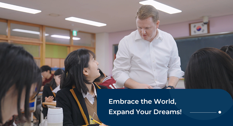 Embrace the World, Expand Your Dreams!