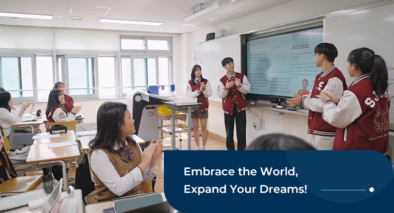 Embrace the World, Expand Your Dreams!